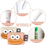 distributeur dentifrice moderne personnages animaux blanc gris rose