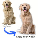 coussin personnalisé imprimé animaux coussinet décorative amovible lavable moderne variées chiens chats oiseaux
