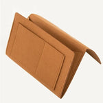 organisateur suspendu feutre gris moderne rangement portable livres magazines écouteurs téléphone lunettes minimaliste