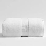 serviettes bain coton blanc gris bleu séchage rapide absorption rapide dimension 80x160cm