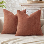 housses coussin décoratives polyester beige gris contemporaines simples maison neutres