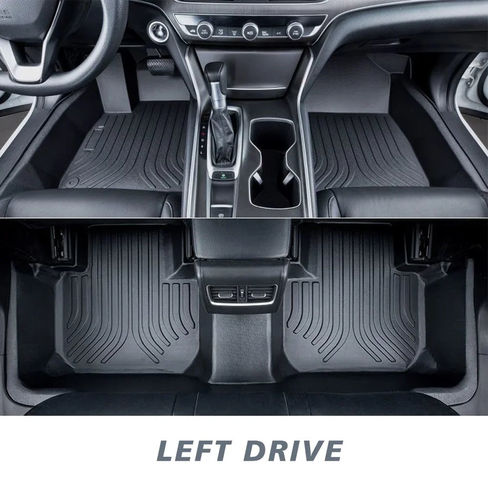 tapis sol noir rayures texture carbone moderne résistant bmw série 2010 2016