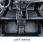 tapis sol noir rayures texture carbone moderne résistant bmw série 2010 2016