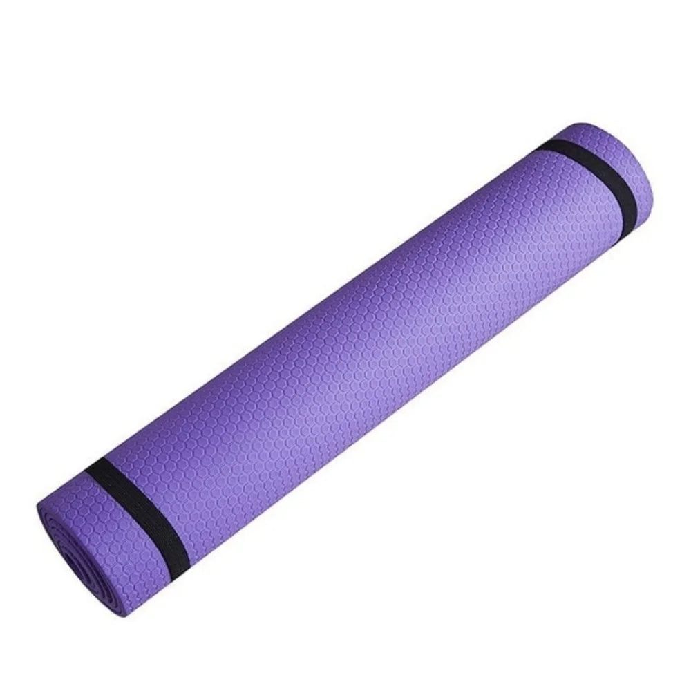 tapis yoga violet rose bleu vert moderne antidérapant fitness yoga pilates adhésif qualité foam