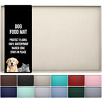 tapis silicone gris nourriture chien chat antidérapant rebord points relief