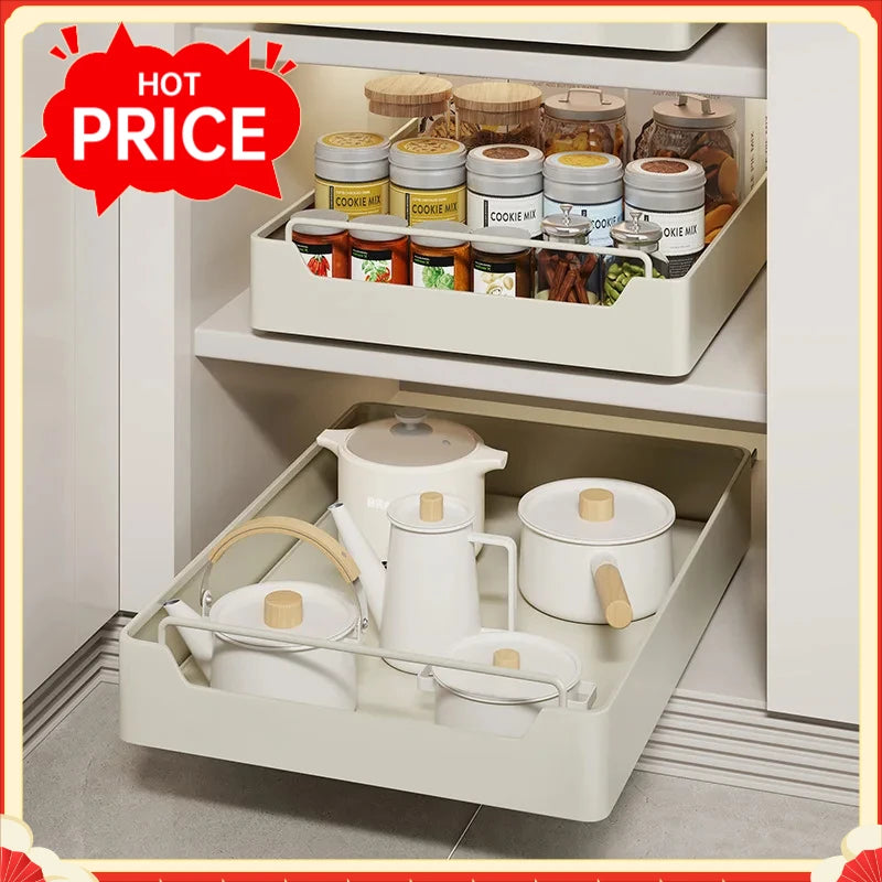 boîtes rangement blancs modernes tiroirs acier inoxydable rangement efficace conteneurs cuisine minimaliste