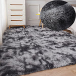 tapis moderne gris doux salon chambre enfant prière solide rectangle wilton ultrafraisponge cushion anti