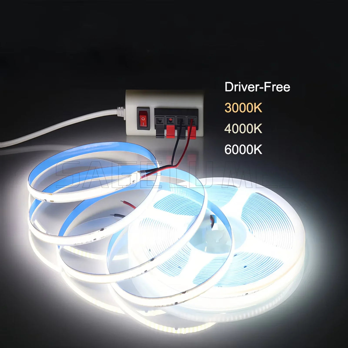 Ruban LED COB 4000K neutre