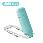 lampe lecture portable pliable rechargeable rose blanc noir clips réglable lumière moderne compact