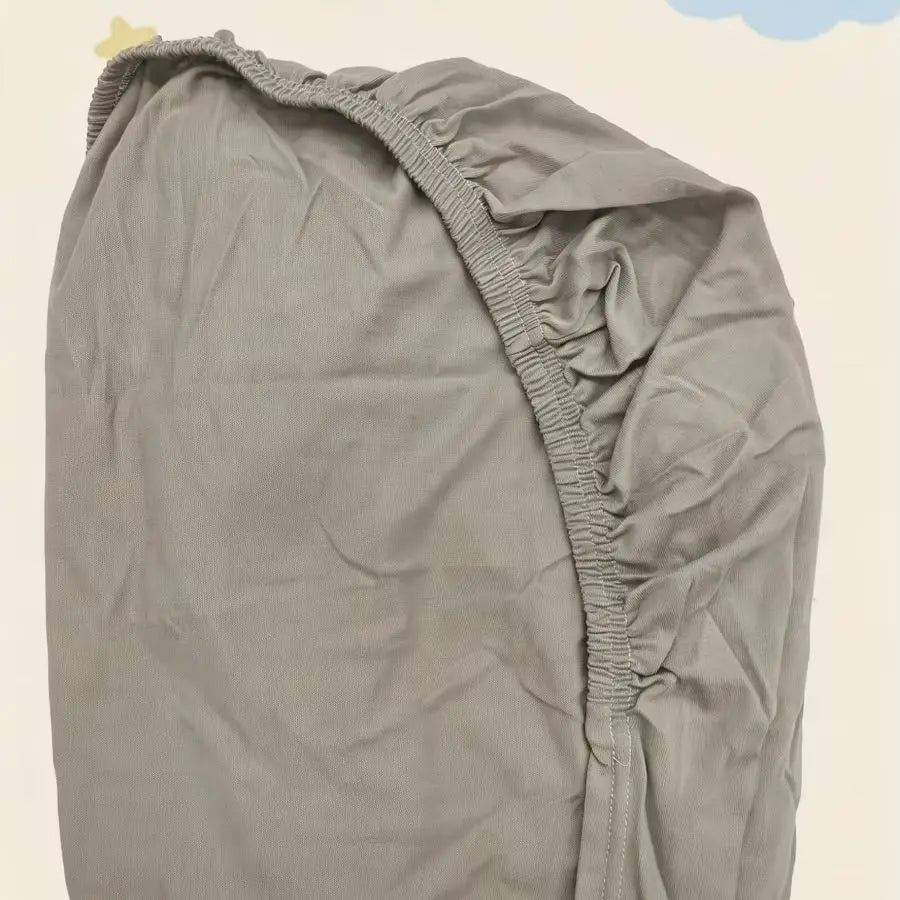jupe lit bébé crème rose clair gris uni moderne élastique coton quatre saisons