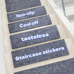 tapis antidérapants stickers escalier velours encryption circle moderne pièces 100x20cm