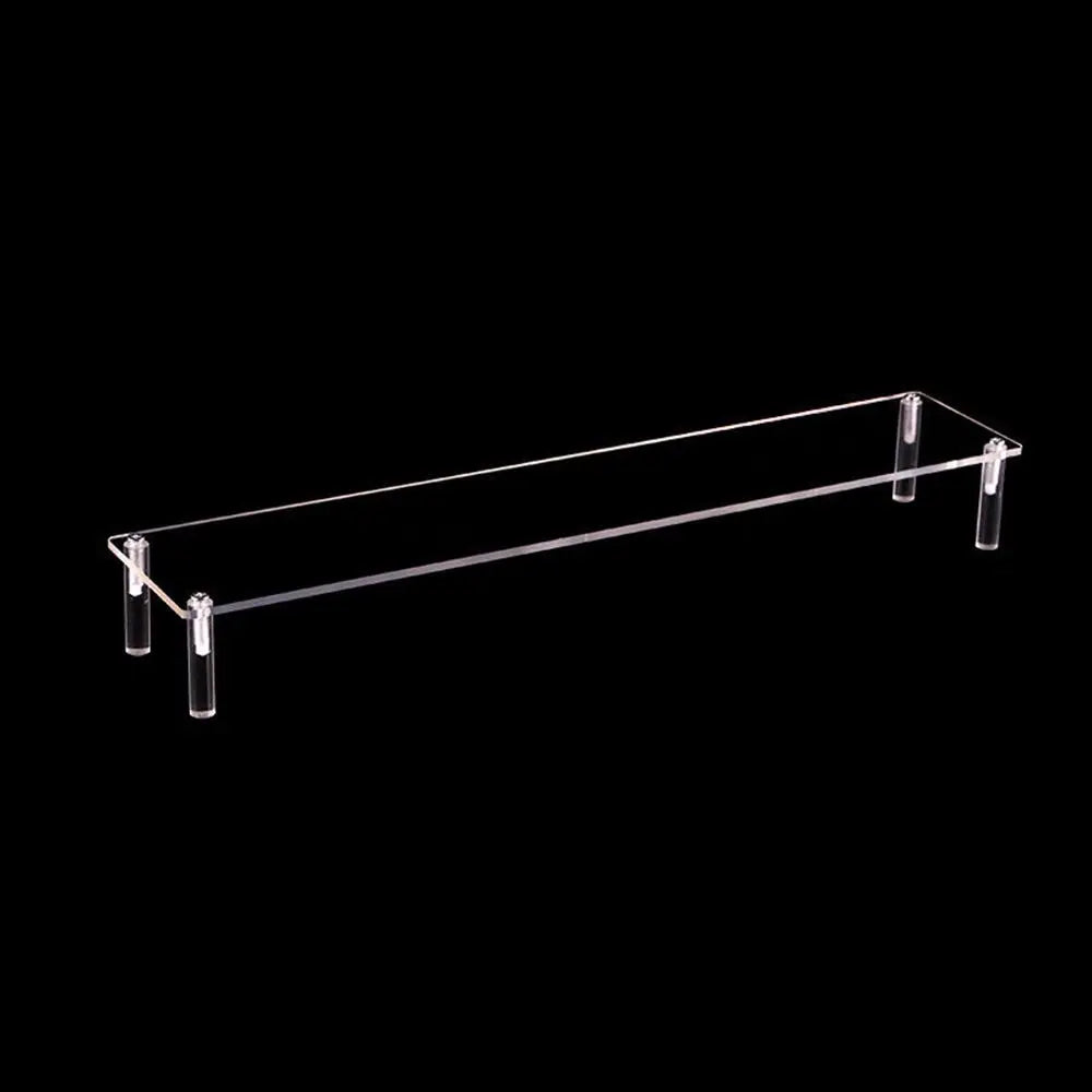 étagère rangement transparente acrylique support présentation moderne figurines objets divers