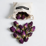 fleurs séchées roses violets naturelles decoration mariage anniversaire intérieur 100g 250g 500g