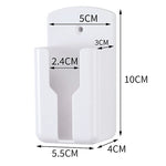 porte objets mural adhésif or blanc gris moderne minimaliste multifonction plastique rechargeable utilitaire