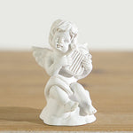 bougeoir classique blanc or sculpté décoration maison statue colonne grecque résine architecturalintérieur ornement