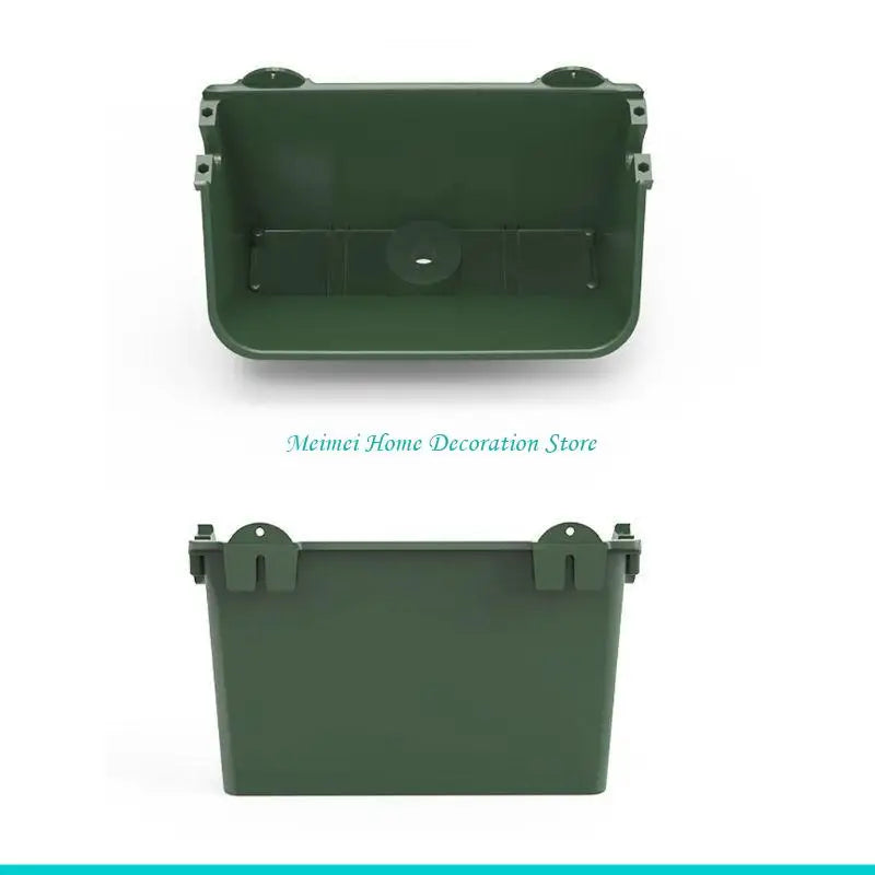 panneau mural plantes verticaux pots drainants fixation murale moderne feuilles vertes