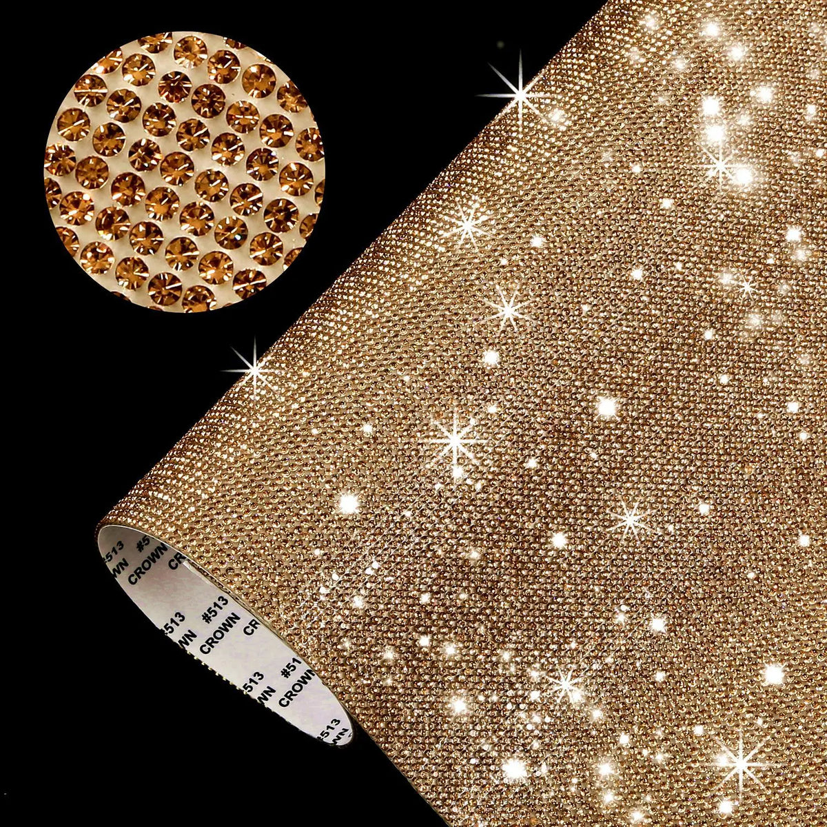 papier décoratif pailleté brillant adhésif or rose argent moderne élégant bricolage décoration vêtement