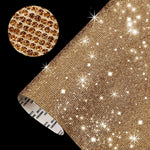 papier décoratif pailleté brillant adhésif or rose argent moderne élégant bricolage décoration vêtement