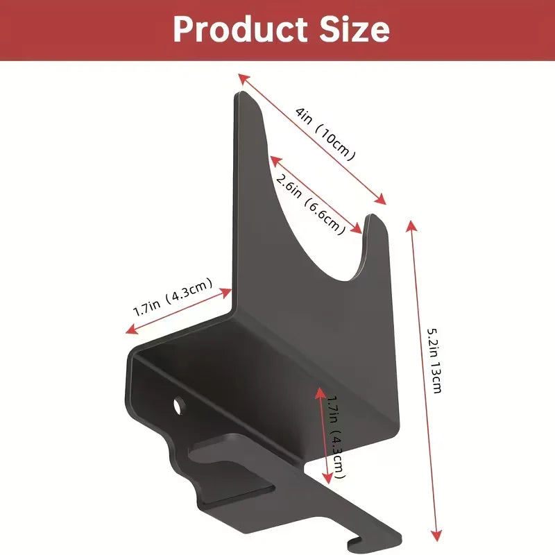 supports muraux outils électriques meuleuse angulaire noir métal mat industriel fixations vis chevilles expansion