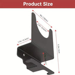 supports muraux outils électriques meuleuse angulaire noir métal mat industriel fixations vis chevilles expansion