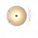 lampe murale moderne blanc marbre éclairage quotidien salle manger chambre coucher 3000k