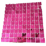panneau mural décoratif violet bleu blanc doré mosaïque iridescente moderne clips 30cm 30cm