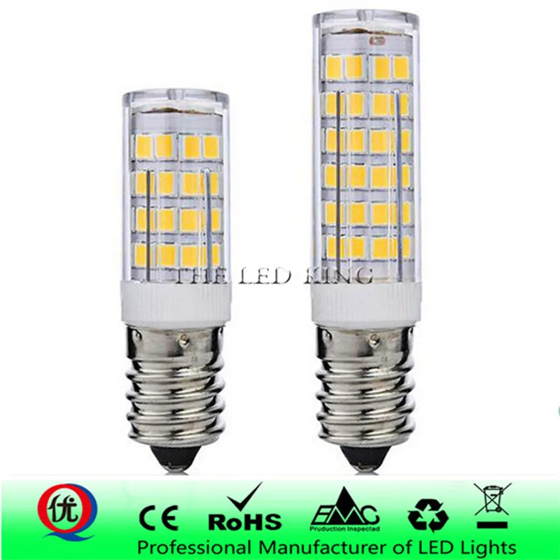 Ampoule LED E14 7W 9W 12W blanc chaud carrés jaunes moderne opacité 2700 3500K