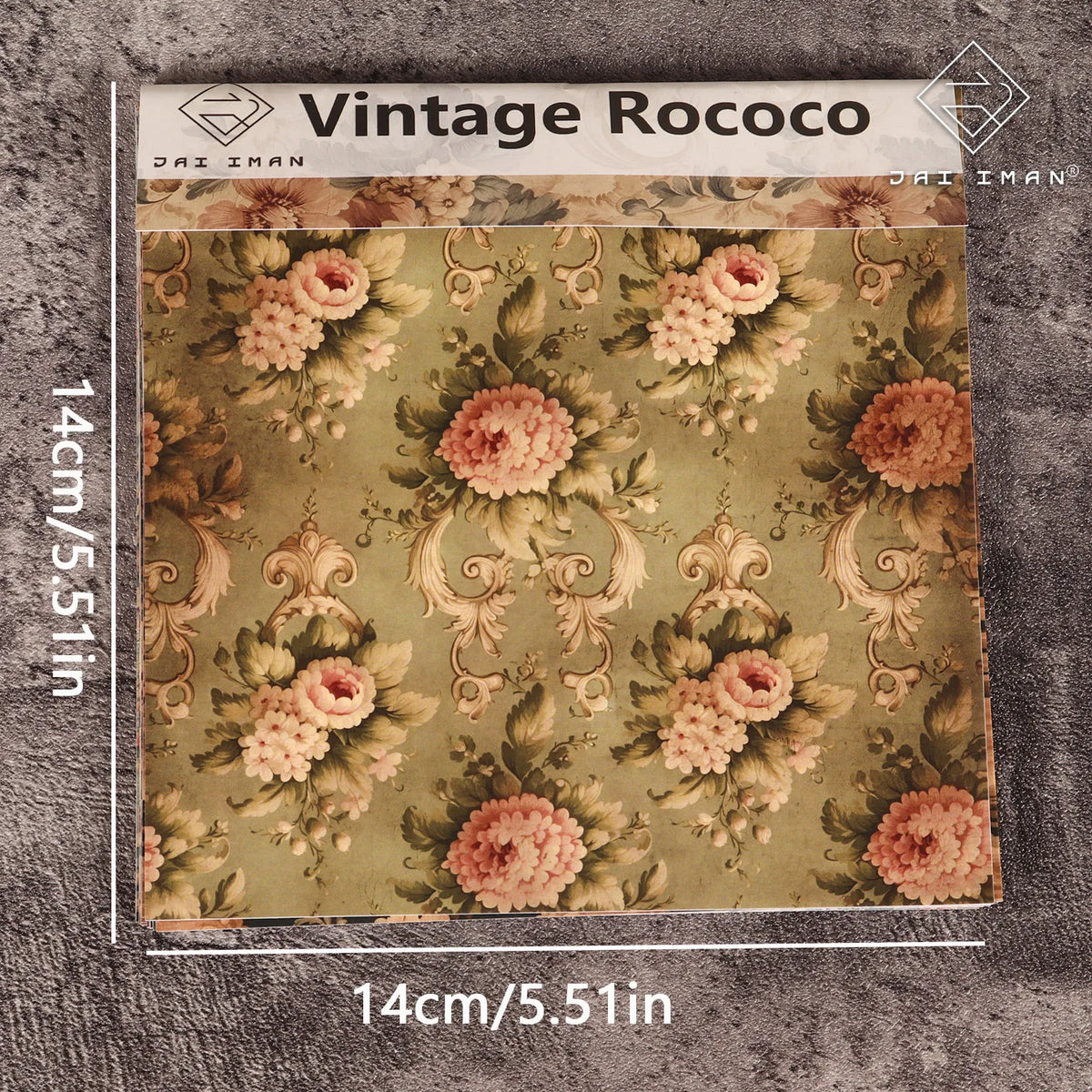 stickers autocollants décoratifs floral rococo baroque vintage classique vert beige noir rose bleu opalets