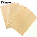feuilles bois tilleul fines grain naturel simples artisanat 15x10cmpaque bricolage opaque inachevées