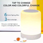 Lampe d'ambiance tactile avec haut-parleur intégré