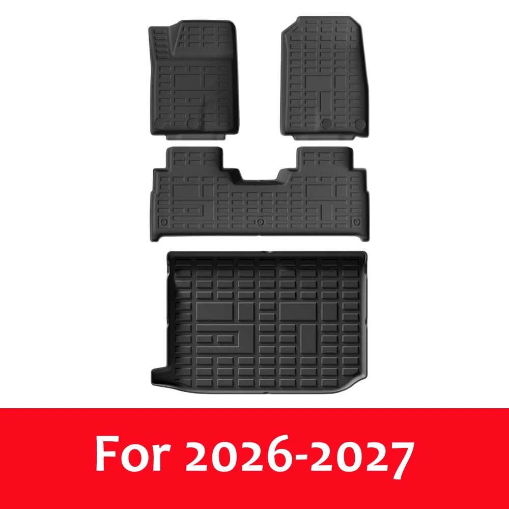 tapis sol voiture noir grille protection moderne clips fixations toutes saisons