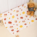 couverture bébé coton géométrique unicorns rainbows fruits moderne four seasons