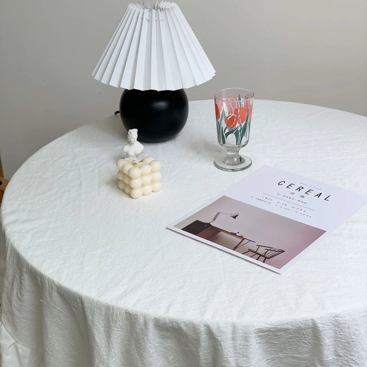 nappe blanche coton classique rectangle imperméable usage multiple mariage fête mères carnaval diplômes
