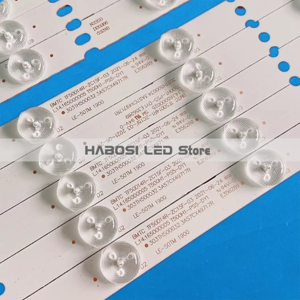 bande led blanc moderne rondes translucent 10cm certification rohs ul vde fcc