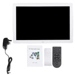 Cadre numérique multifonction 17 pouces résolution 1440 900 blanc moderne écran tactile télécommande
