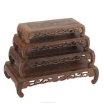 supports bois plantes étagère rangement pots fleurs intérieur table présentation meuble rangement bonbons base