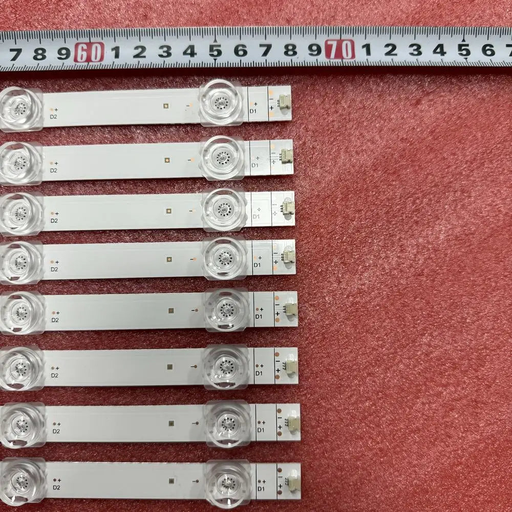 bandes led blanc bleu modernes certifiées ul rohs cem 60mm 70mm connecteurs protections