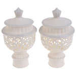 pommes rideau noires ornées motifs floraux élégantes rideau tige 28mm diamètre