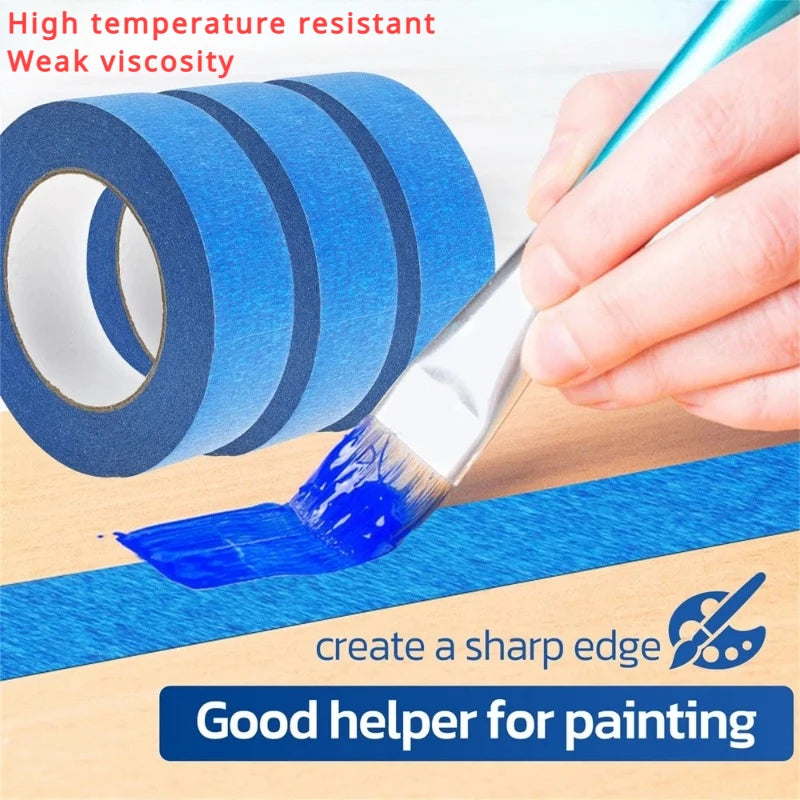 ruban masquage bleu adhésif texture rugueuse peinture multi surfaces facile enlever pratique artisanat construction