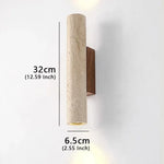 lampe murale moderne marbrée pierre 3000K 4200K entrée chambre étude