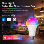 ampoule led intelligente e27 wifi blanc moderne sans tuya app 15w 18w 9w