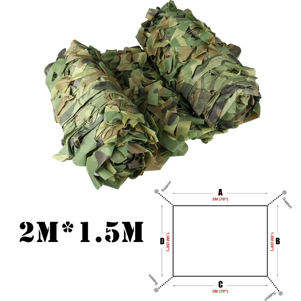 filet camouflage extérieur protection solaire vert marron beige traditionnel militaire opaqué assemblage facile