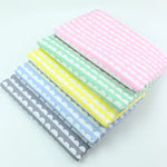 tissu coton imprimé demi cercles couleurs vives moderne graphique pliable opaque artisanal bricolage popeline