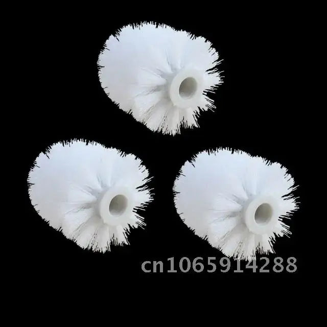 toilette brosse support mural cuivre or blanc classique durable rond lisse opaquet