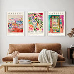 affiches art abstrait multicolore moderne toile impression sans cadre chambre maison decoration