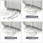 poids métalliques corde tressée anneaux boucles rideaux polyester accessoires anti flottants modernes utilitaires