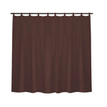Rideau opaque marron élégant pour chambre ou salon, avec œillets robustes, ajoutant une touche de chaleur et d'intimité à votre décor intérieur, idéal pour bloquer la lumière.