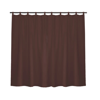 Image d'un rideau aux tons bruns, conçu dans un textile de haute qualité. Le rideau représente un élément essentiel, ajoutant une touche de couleur chaleureuse tout en assurant l'intimité. Ce rideau en textile brun est parfait pour ceux qui recherchent à la fois fonctionnalité et esthétique.