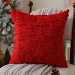 coussin beige rayures verticales moderne housse 45x45cm polyester coton zipper blancintérieur deco maison