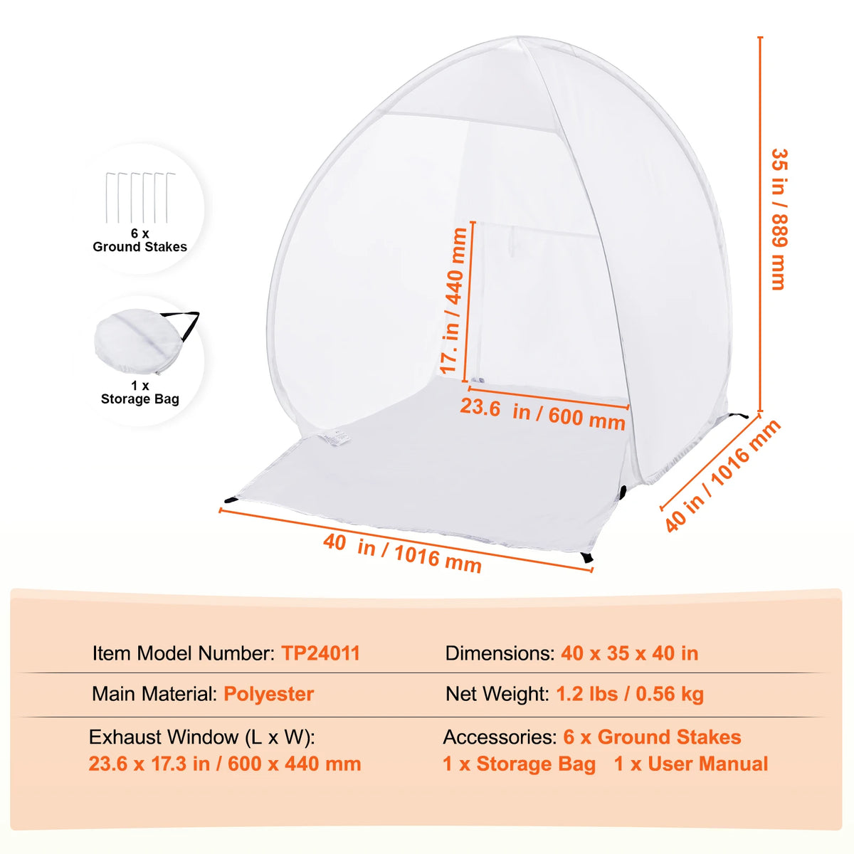 tente pop up peinture spray protection sol meubles utilitaire moderne